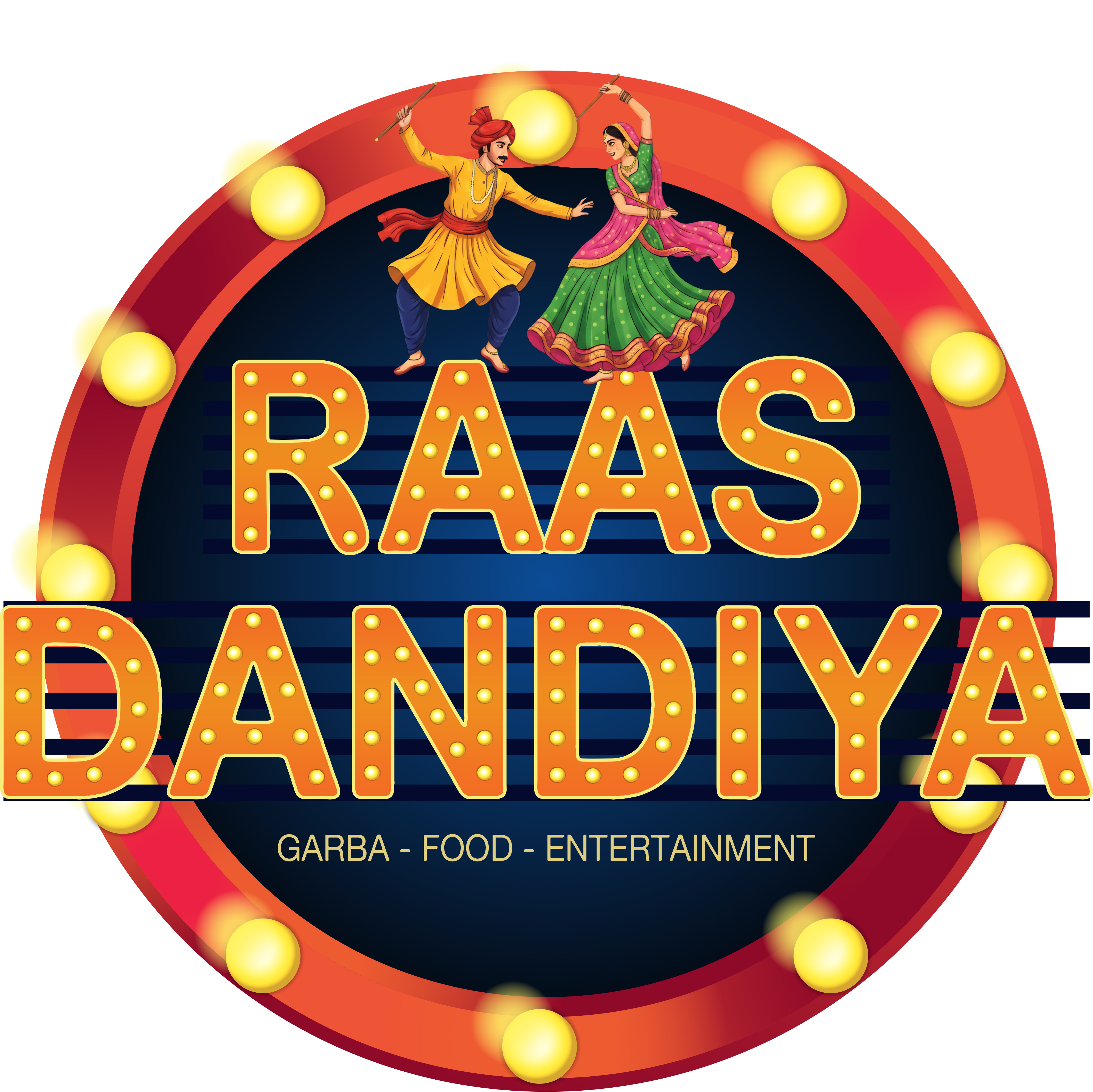 Raas Dandiya – The Grand Navratri Celebration poster