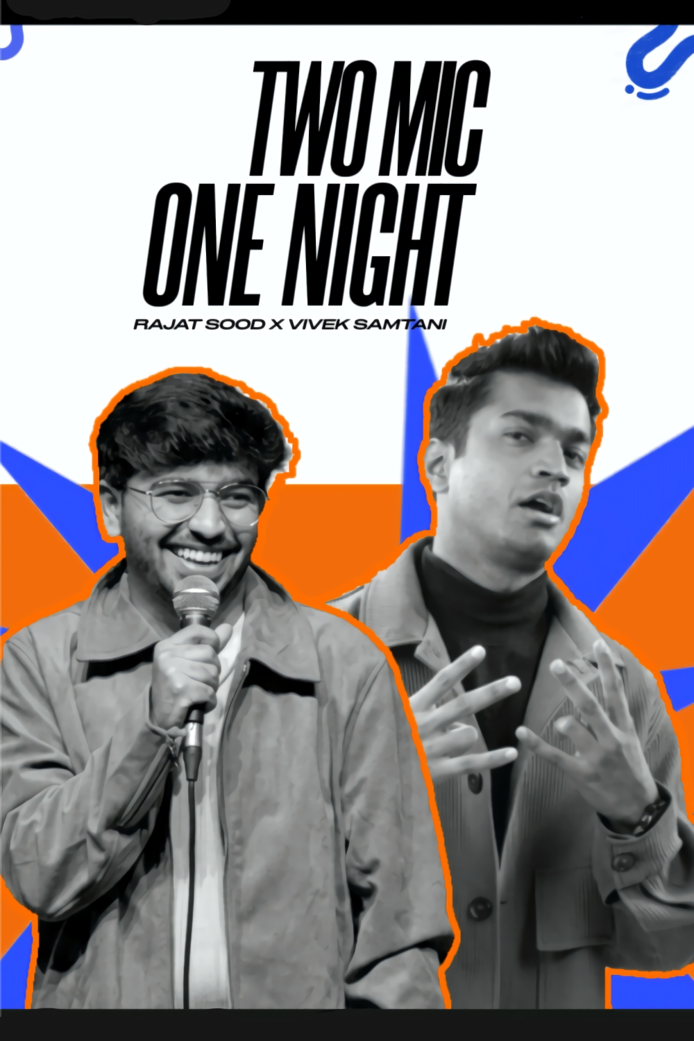 TWO MIC ONE NIGHI poster