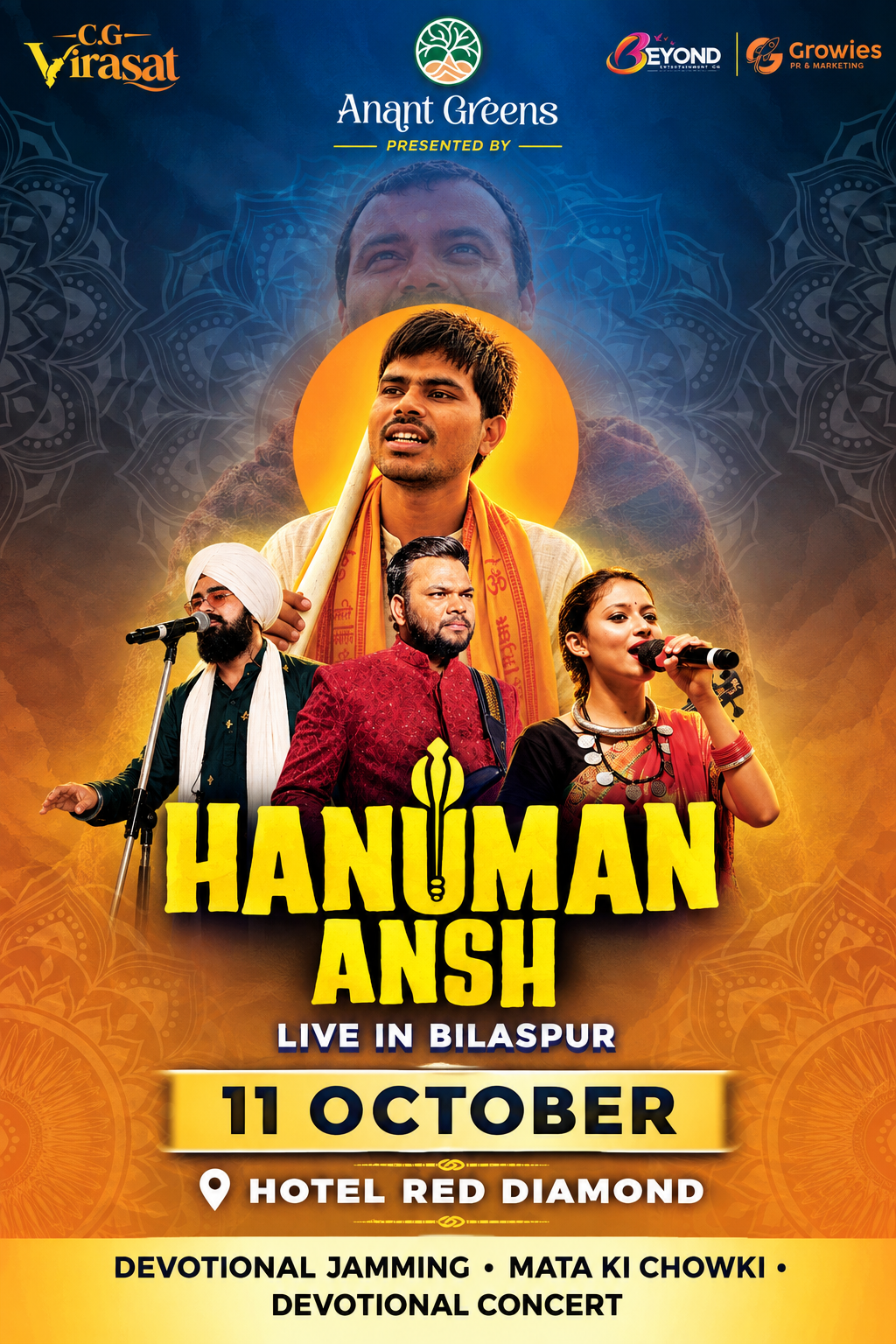Chhattisgarh Virasat (hanuman Ansh live in bilaspur) poster